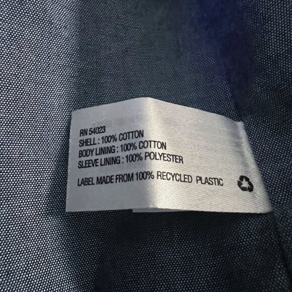 Brand new GAP Academy Blazer Gap Blue White Seersucker Jacket Size 8 - Picture 13 of 13